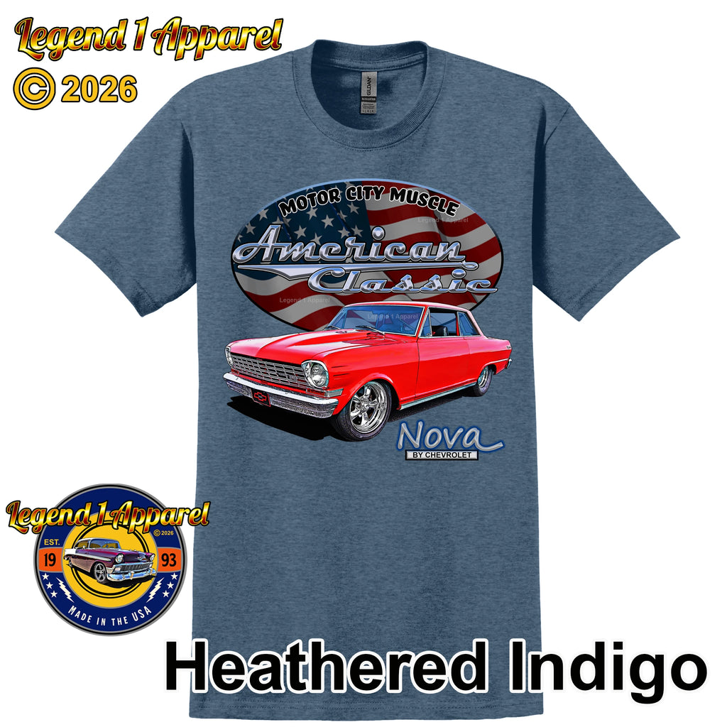 1964 Chevrolet Nova SS - American Classic Muscle Car T-shirt