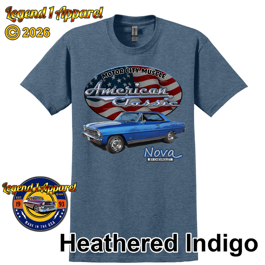 1967 Chevrolet Nova SS - American Classic Muscle Car T-shirt