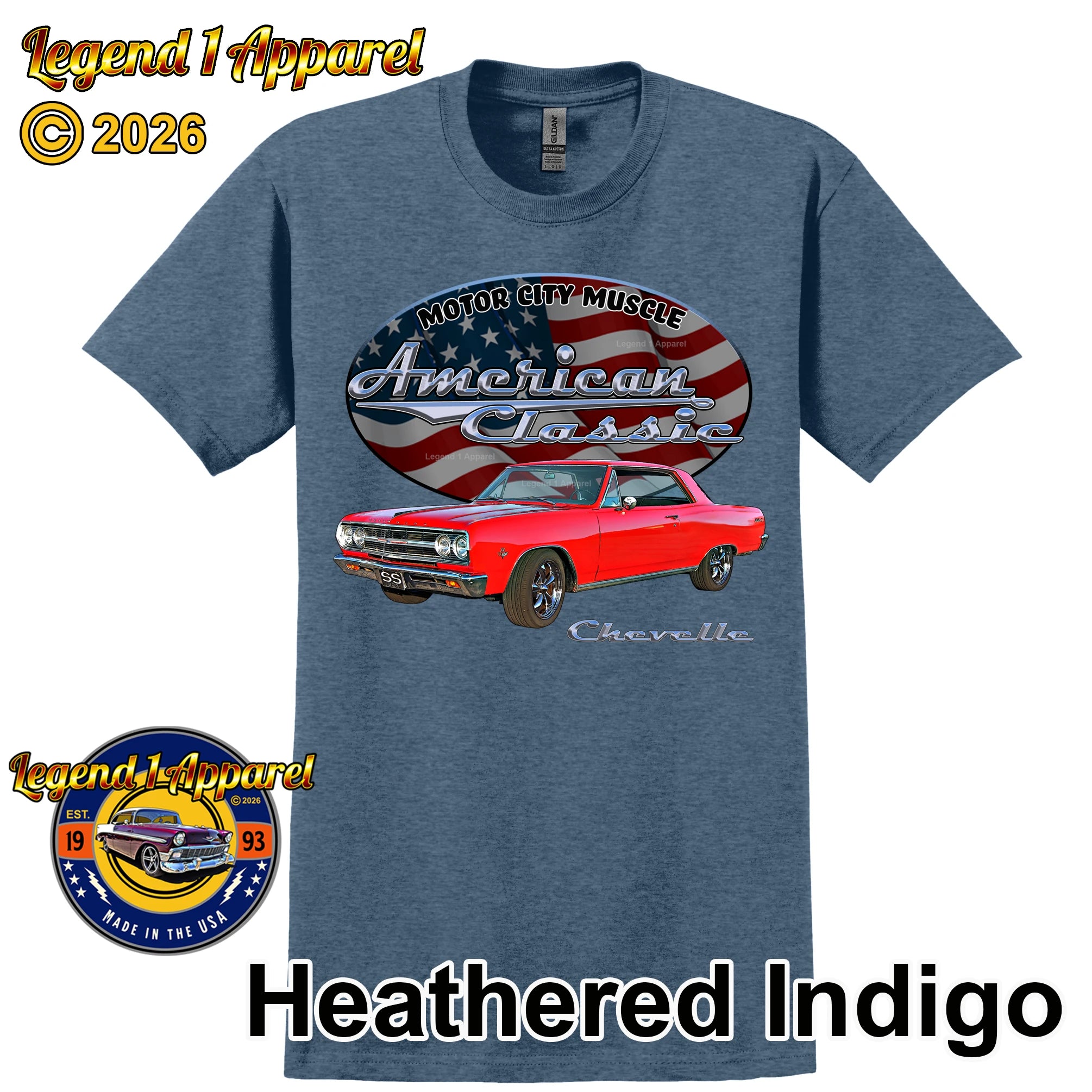 1965 Chevrolet Chevelle SS - American Classic Muscle Car T-shirt