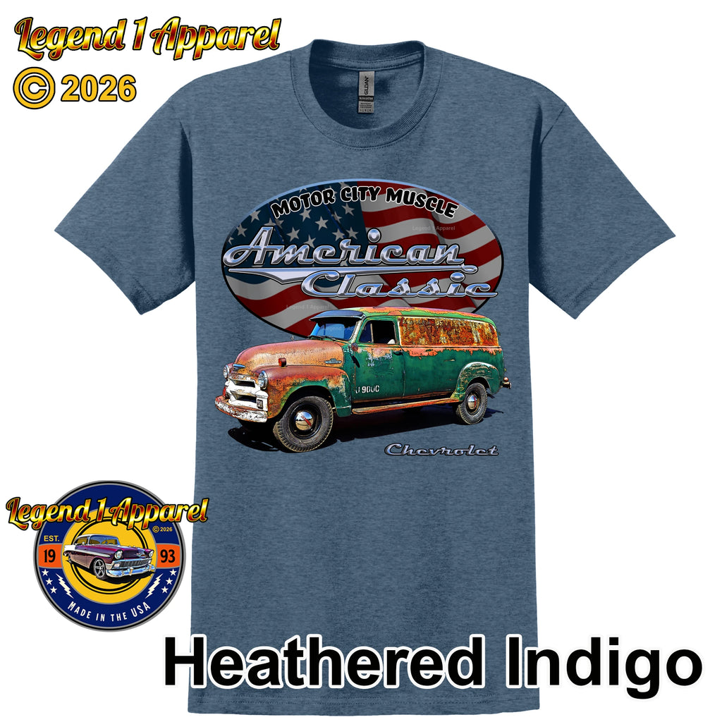 1956 Chevrolet Panel Truck - American Classic Muscle Truck T-shirt