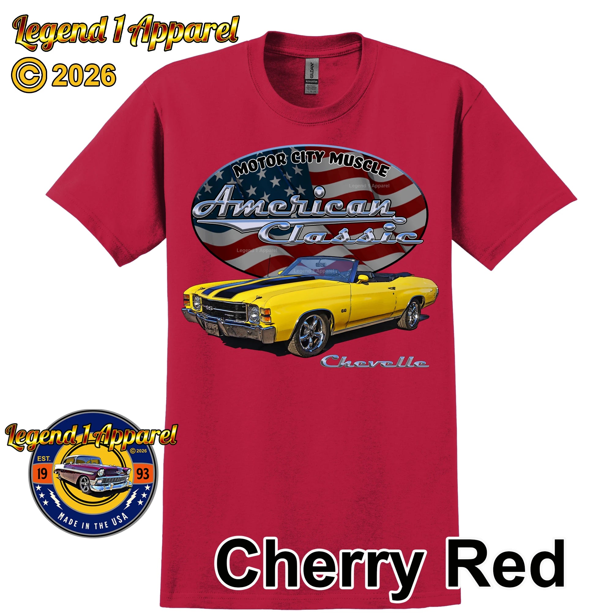 1971 Chevrolet Chevelle SS - American Classic Muscle Car T-shirt