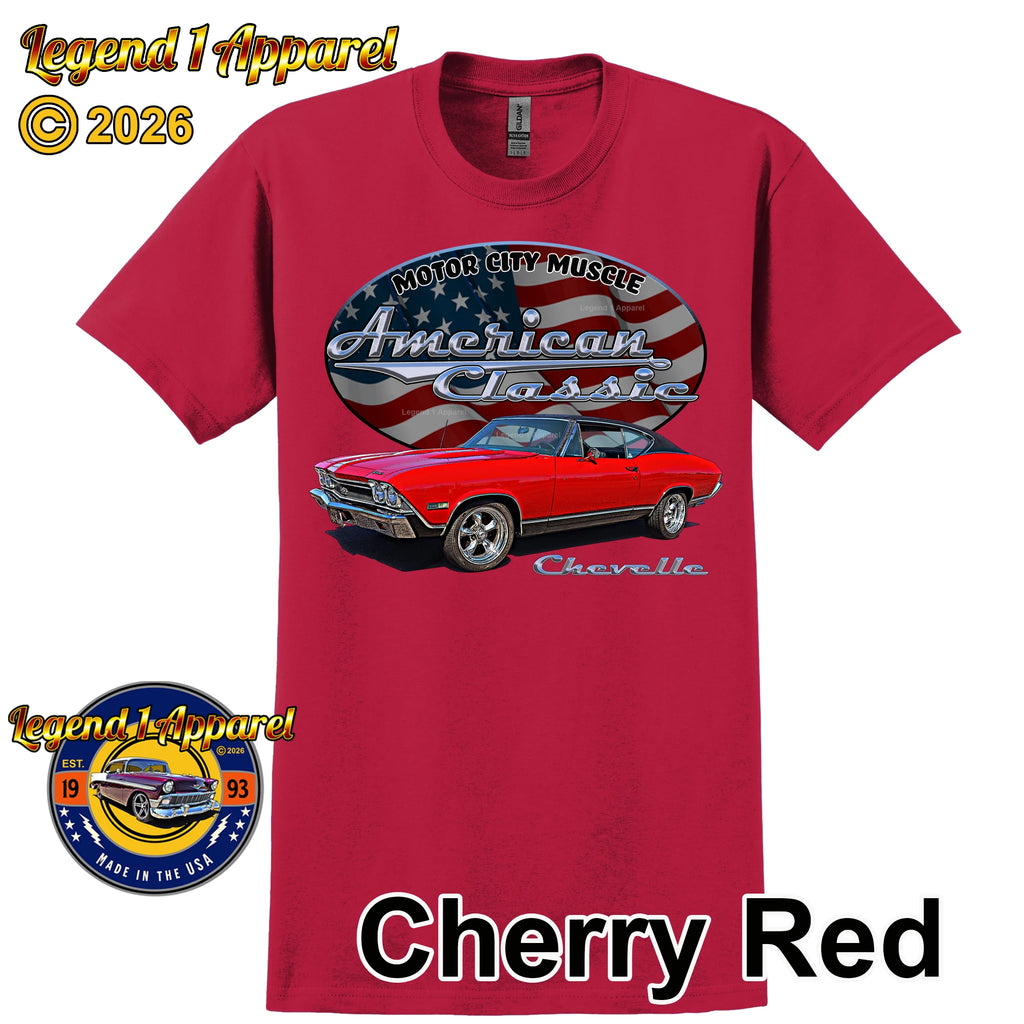 1968 Chevrolet Chevelle SS - American Classic Muscle Car T-shirt