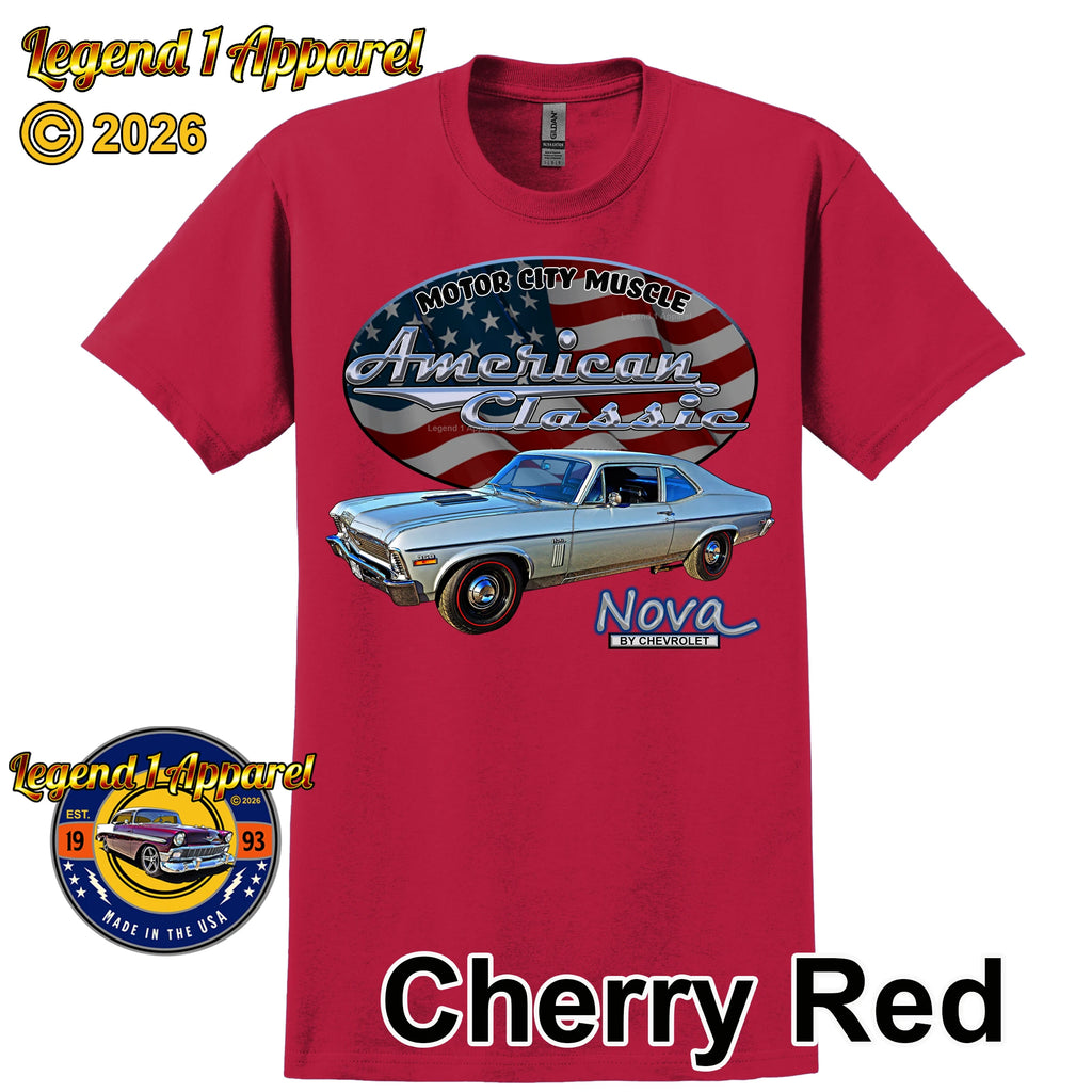 1970 Chevrolet Nova SS - American Classic Muscle Car T-shirt