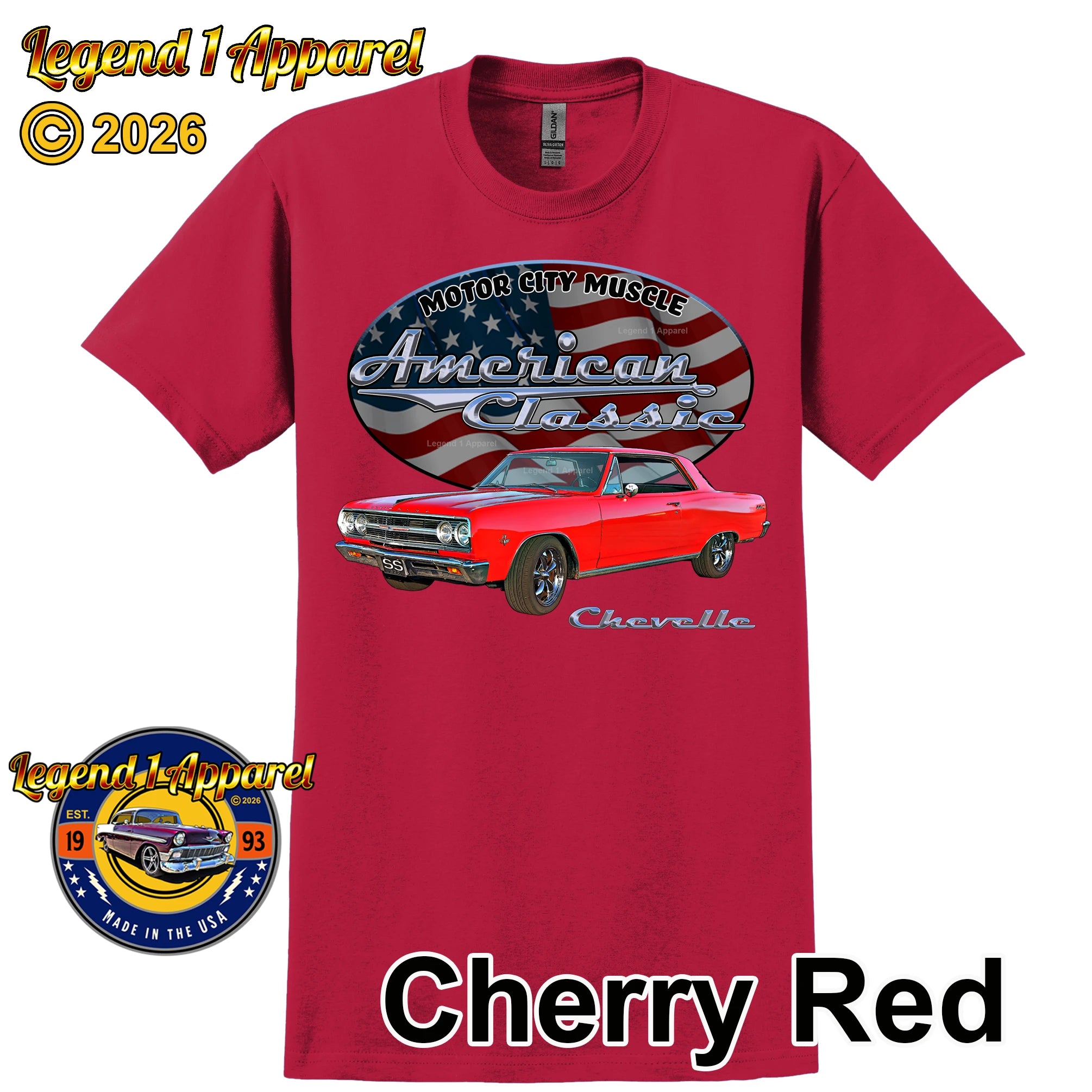 1965 Chevrolet Chevelle SS - American Classic Muscle Car T-shirt