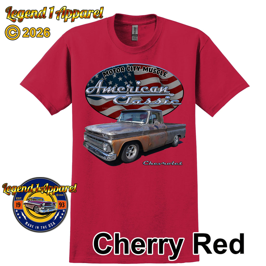 1965 Chevrolet Pick Up - American Classic Muscle Truck T-shirt