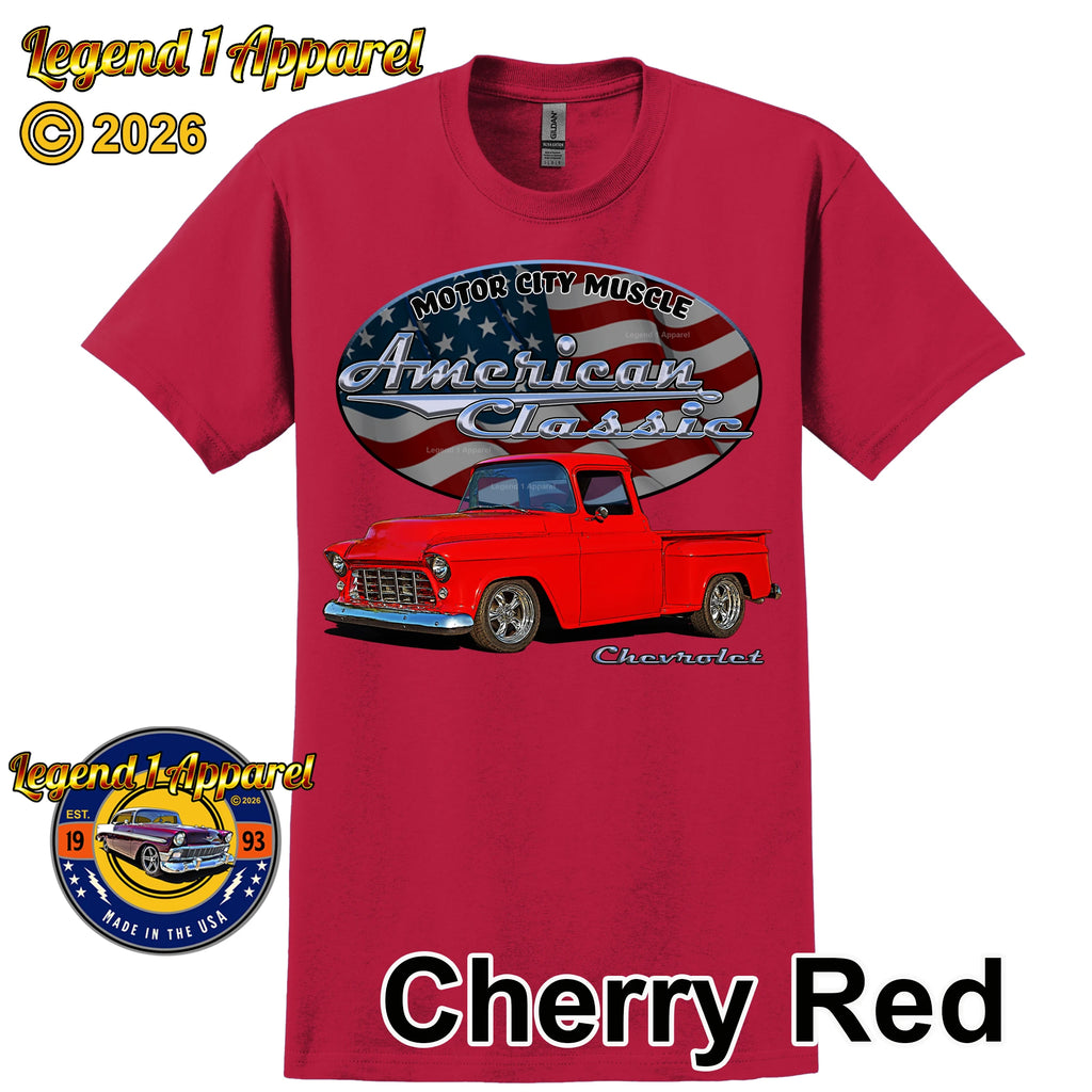 1956 Chevrolet Pick Up - American Classic Muscle Truck T-shirt