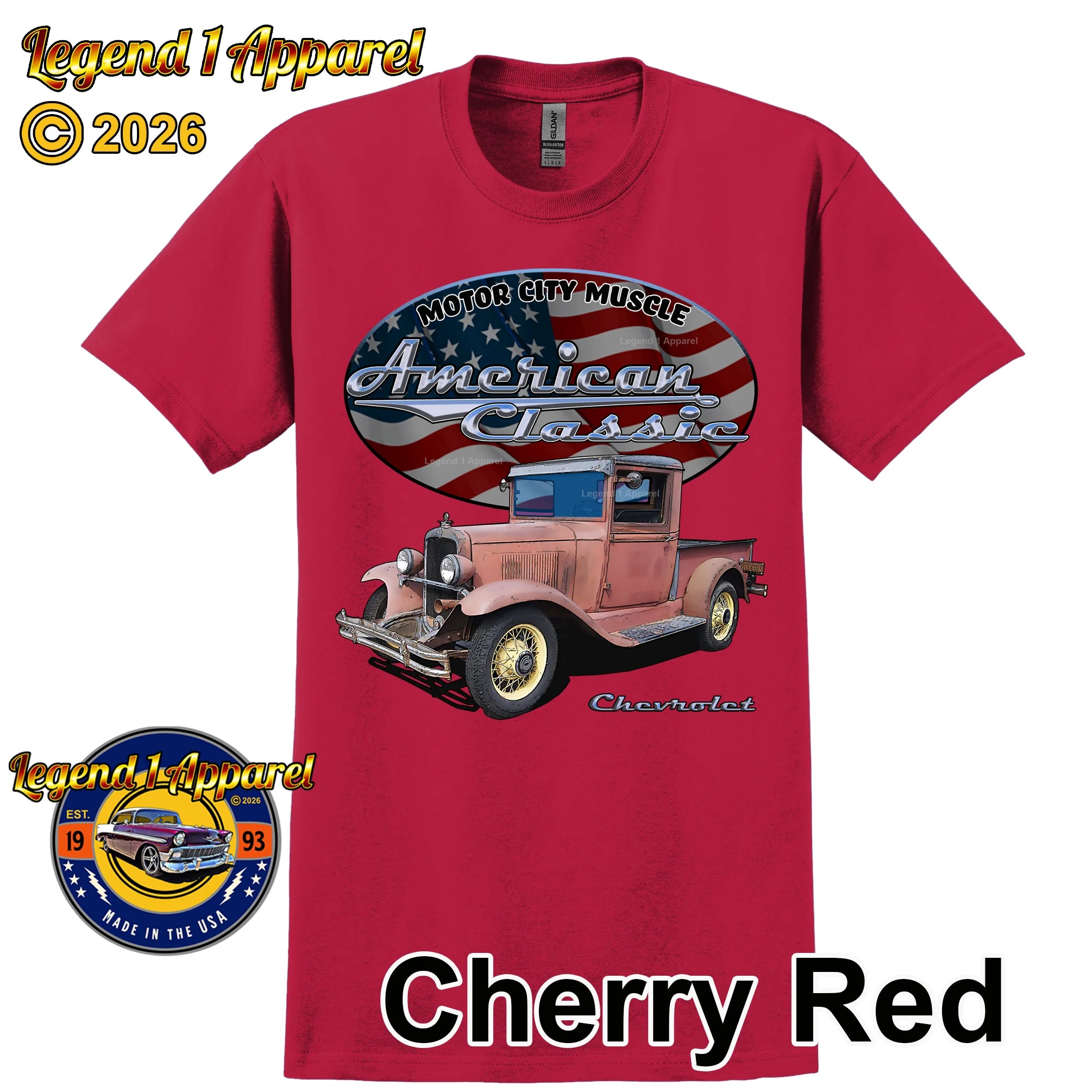 1932 Chevy Truck - American Classic Pickup T-shirt
