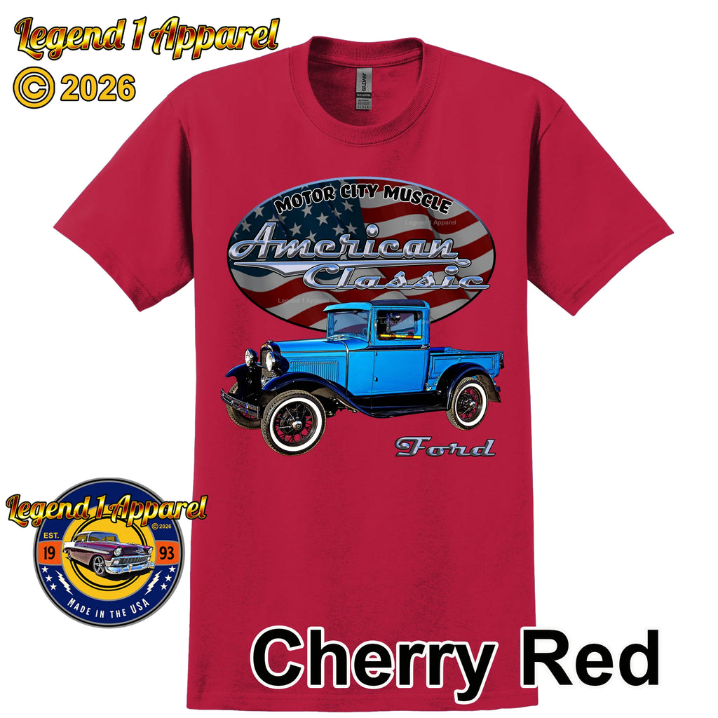 1930 Ford Model A Truck - American Classic Pickup T-shirt