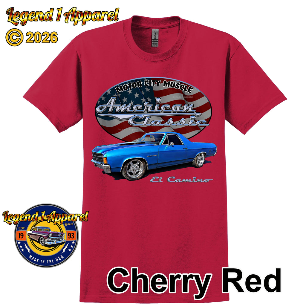 1972 Chevrolet El Camino - American Classic Muscle Truck T-shirt
