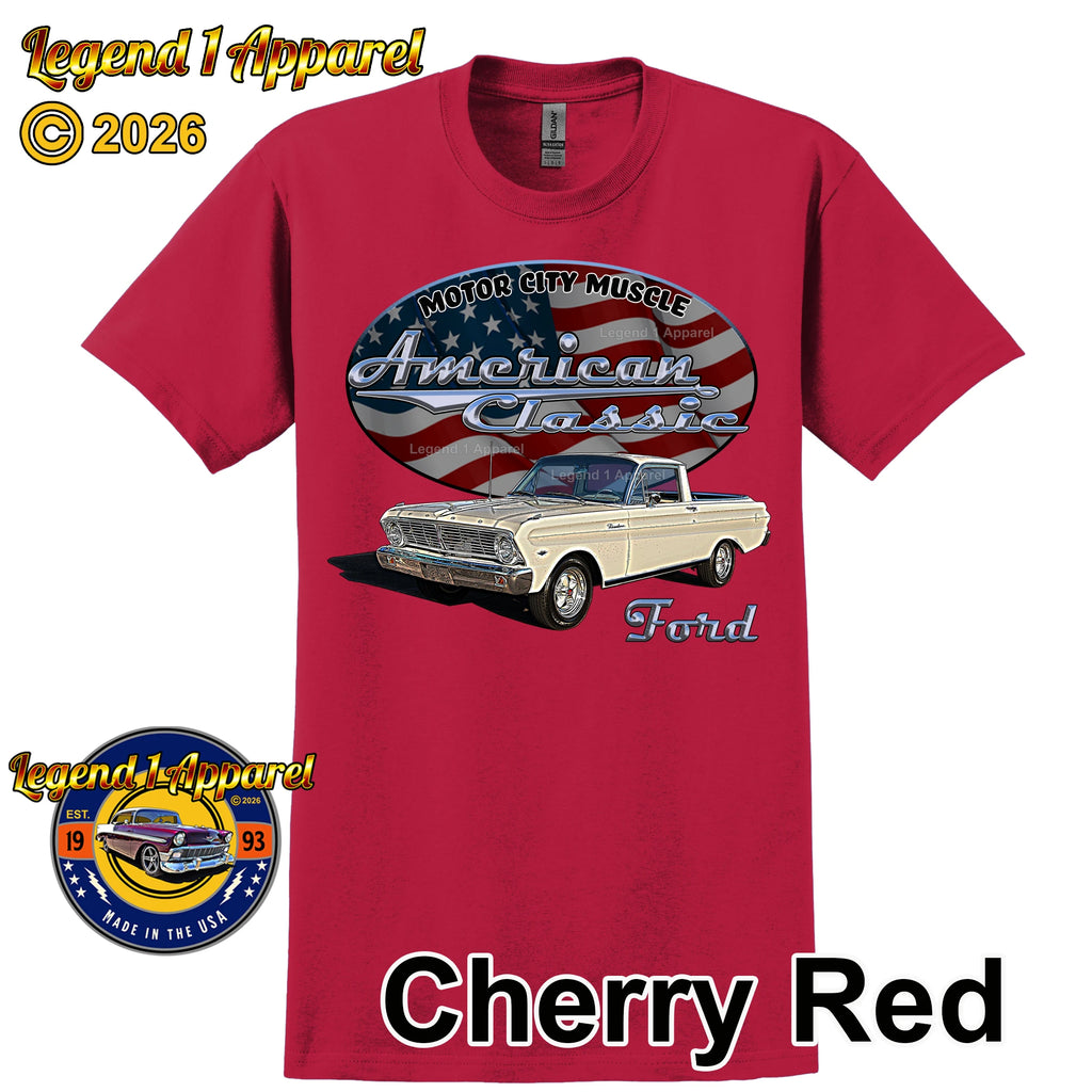 1965 Ford Ranchero - American Classic Muscle Car T-shirt