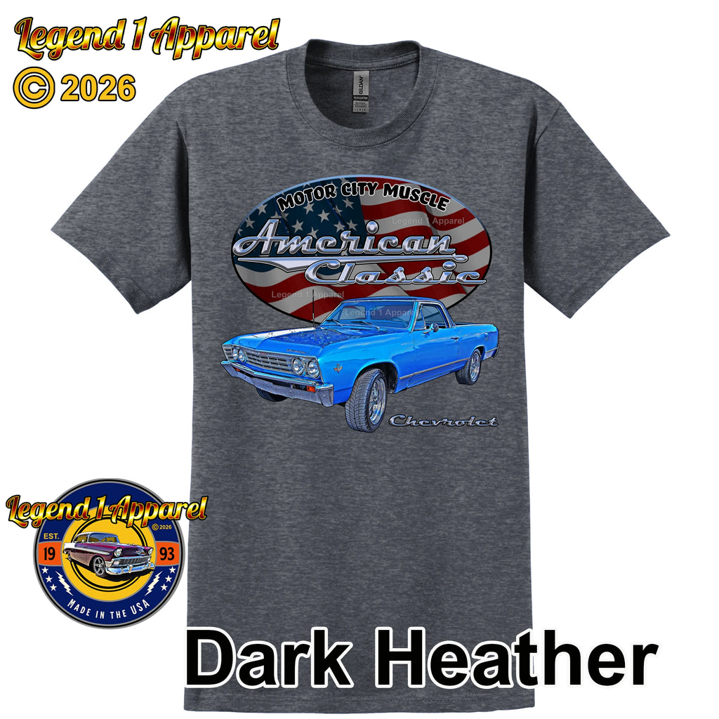 1966 Chevrolet El Camino - American Classic Muscle Truck T-shirt