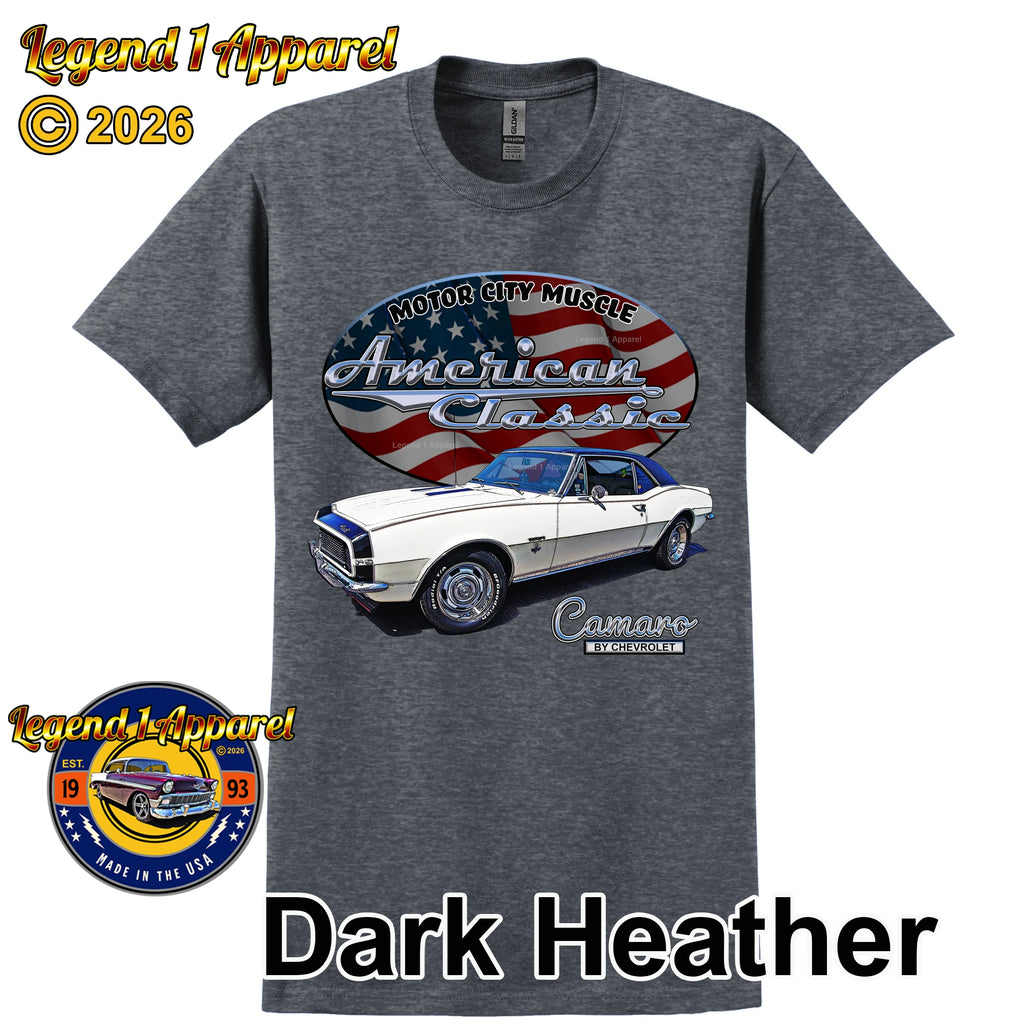 1967 Chevrolet Camaro - American Classic Muscle Car T-shirt