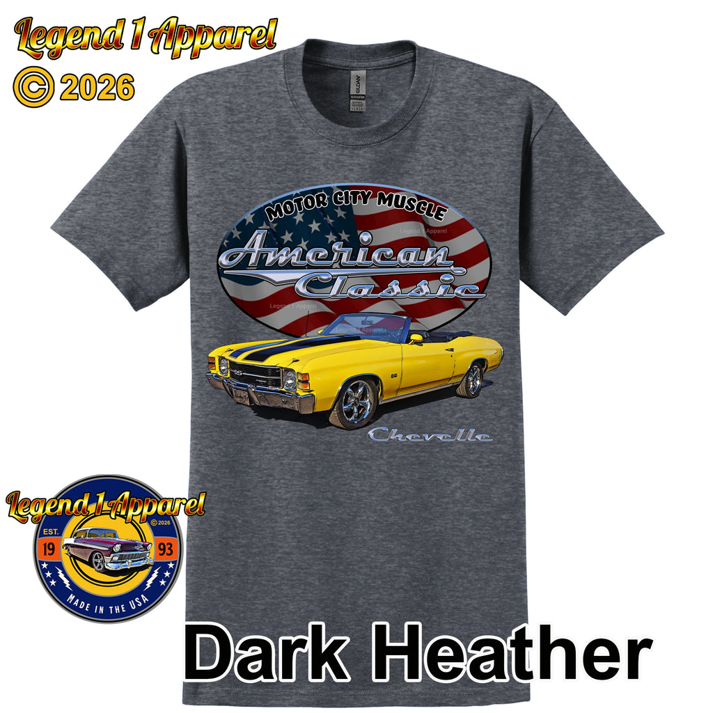 1971 Chevrolet Chevelle SS - American Classic Muscle Car T-shirt