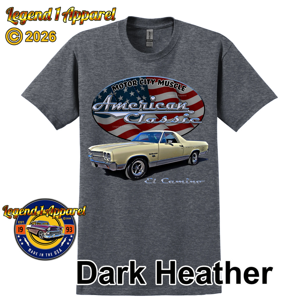 1970 Chevrolet El Camino - American Classic Muscle Truck T-shirt