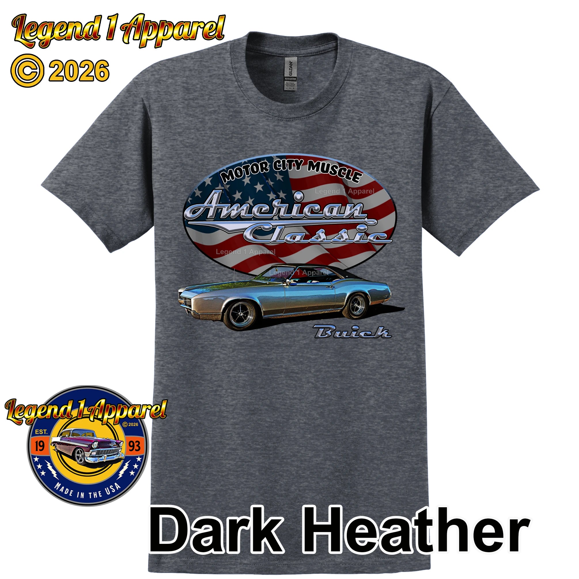 1967 Buick Riviera - American Classic Muscle Car T-shirt