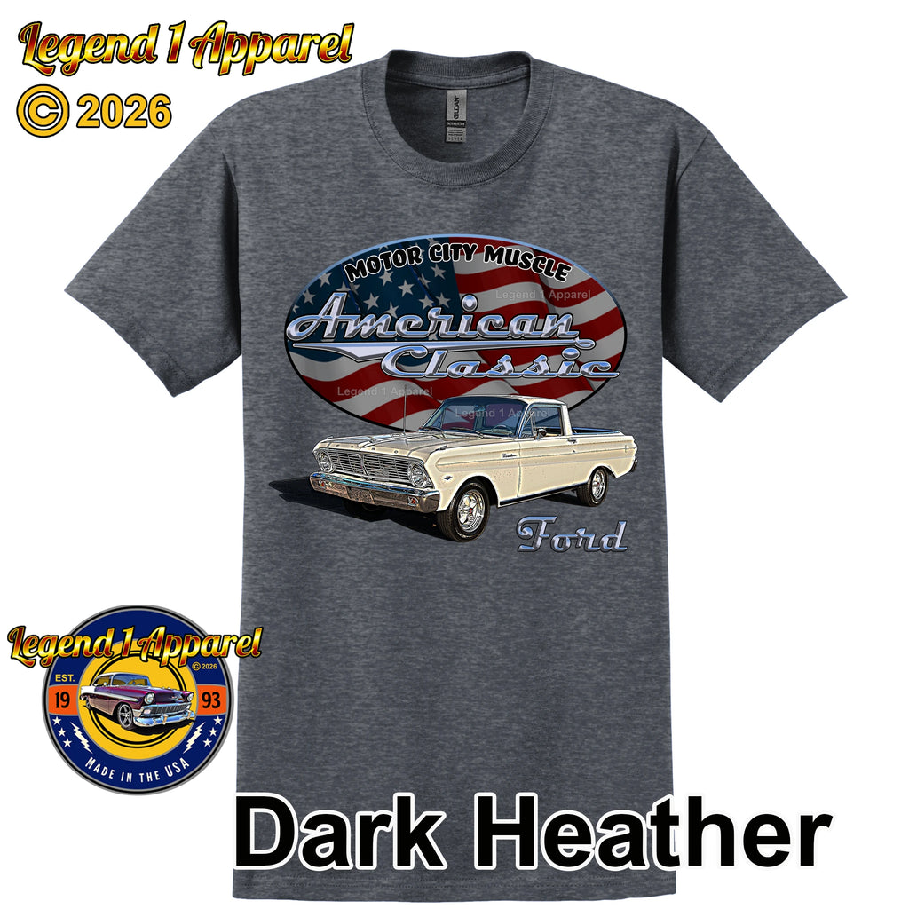 1965 Ford Ranchero - American Classic Muscle Car T-shirt