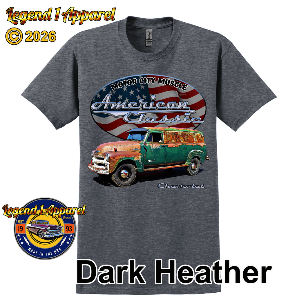 1956 Chevrolet Panel Truck - American Classic Muscle Truck T-shirt