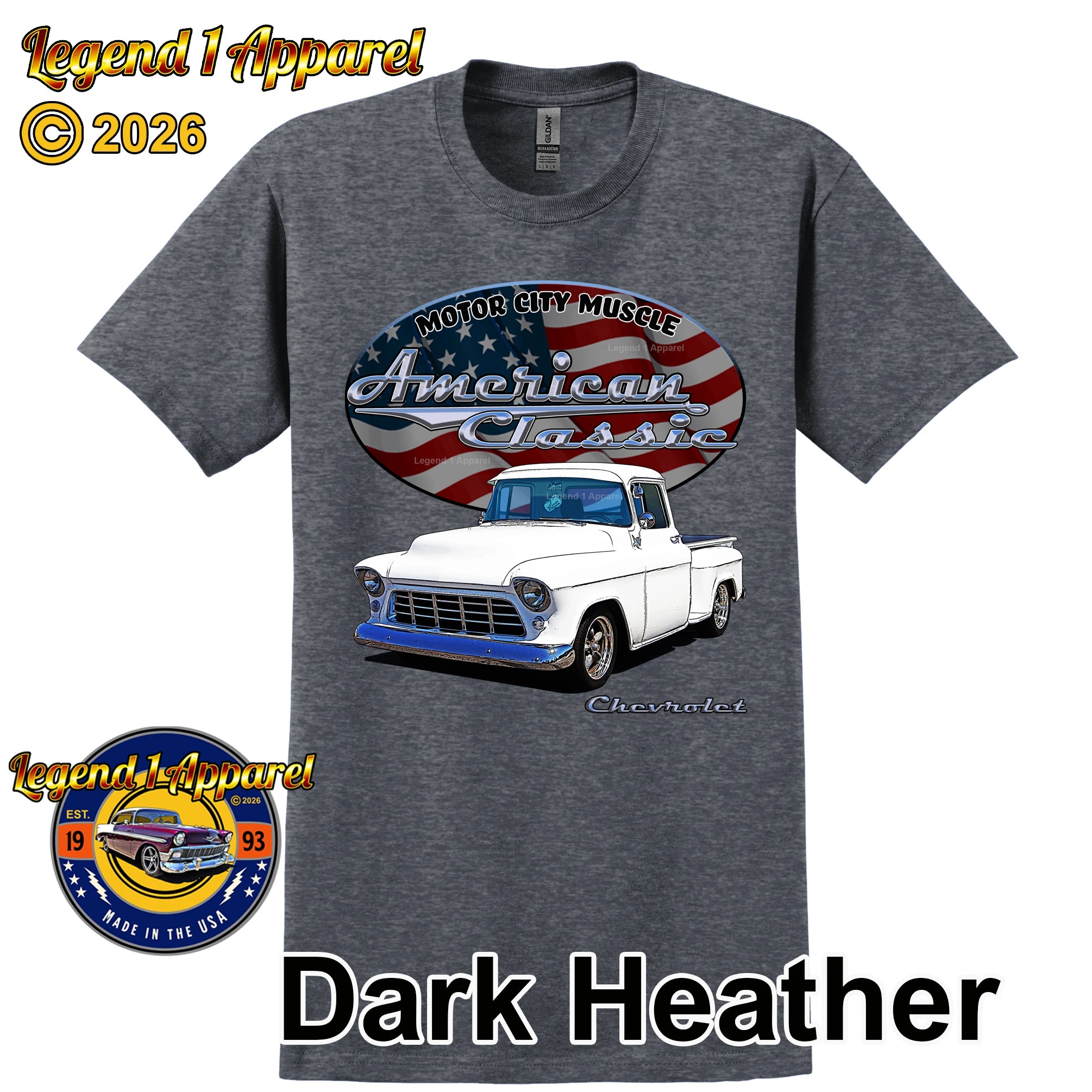 1957 Chevrolet Pick Up - American Classic Muscle Truck T-shirt