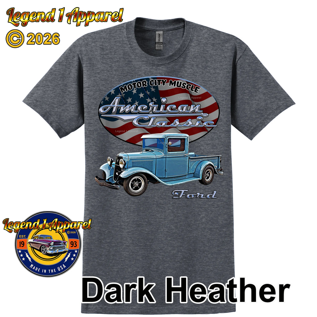1933 Ford Truck - American Classic Pickup T-shirt